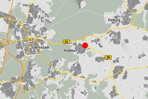 Karte Roßdorf
